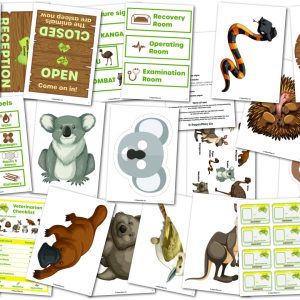 AUSTRALIAN WILDLIFE ANIMAL RESCUE PRINTABLE DRAMATIC PLAY