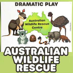 AUSTRALIAN WILDLIFE ANIMAL RESCUE PRINTABLE DRAMATIC PLAY