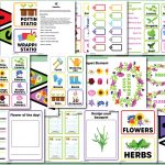 Garden Printable dramatic play florist shop