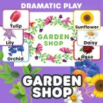 Garden Printable dramatic play florist shop