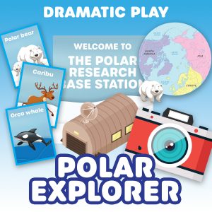 Polar Explorer / Arctic, Polar Animals / North & South pole Dramatic Play